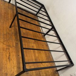 Metal twin size bed frame