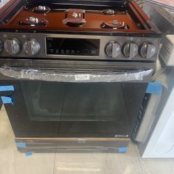 Black Stainless Steel Stove 