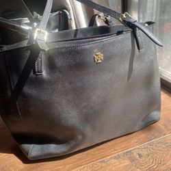 Tory Burch Soffiano Leather Large Tote