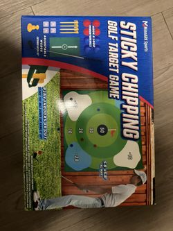 Sticky Chipping Golf Target Game