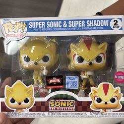 Super sonic/shadow funko pop