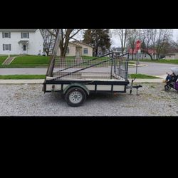 Trailer With Working Lights. 