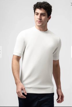 Fioboc Men's Modal Blend SS SlimFit Tee High Tec 4 Way Stretch Fabric NWT Sizes