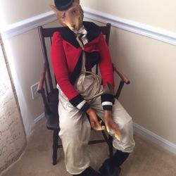 Life Size English Fox Hunt Polo Doll
