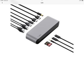 *Belkin Thunderbolt 3 Dock- Pro  Stationary Price $65