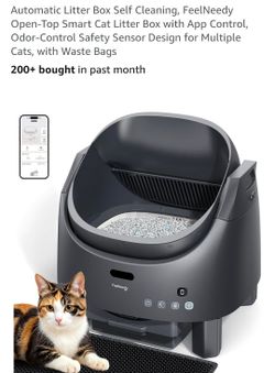 FeelNeedy Self-Cleaning Smart Cat Litter Box