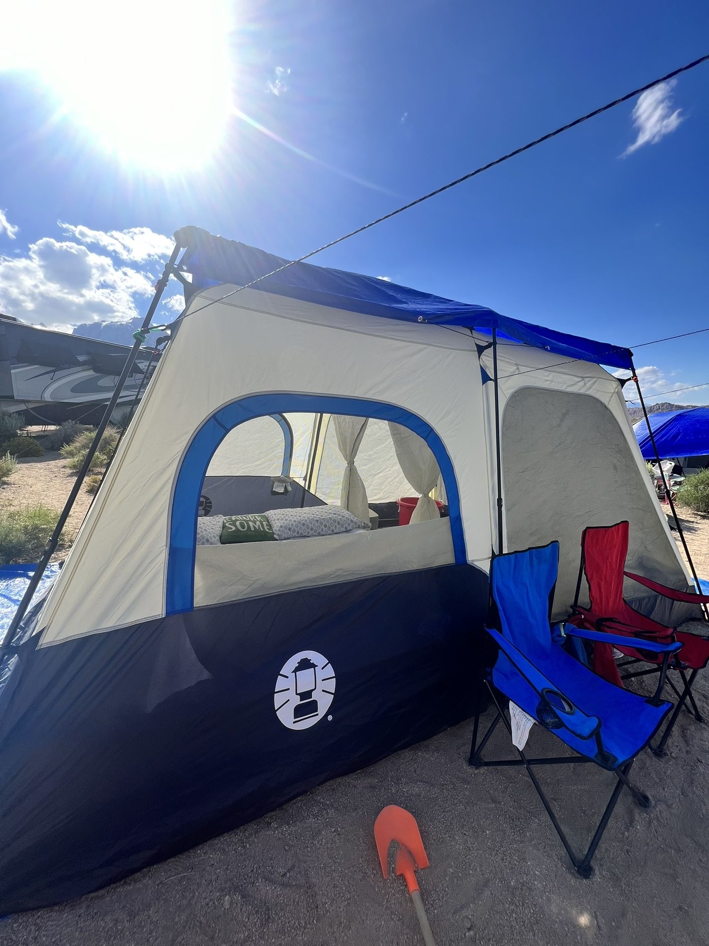 8 Person Coleman Instant Tent