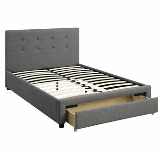 Brand new full size storage bedframe + mattress