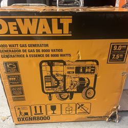 Dewalt DXGNR8000 9 Hour 7.5 Gallon Generator 