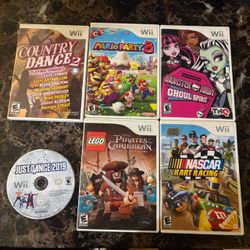 Nintendo Wii Games Bundle – Lot of 6