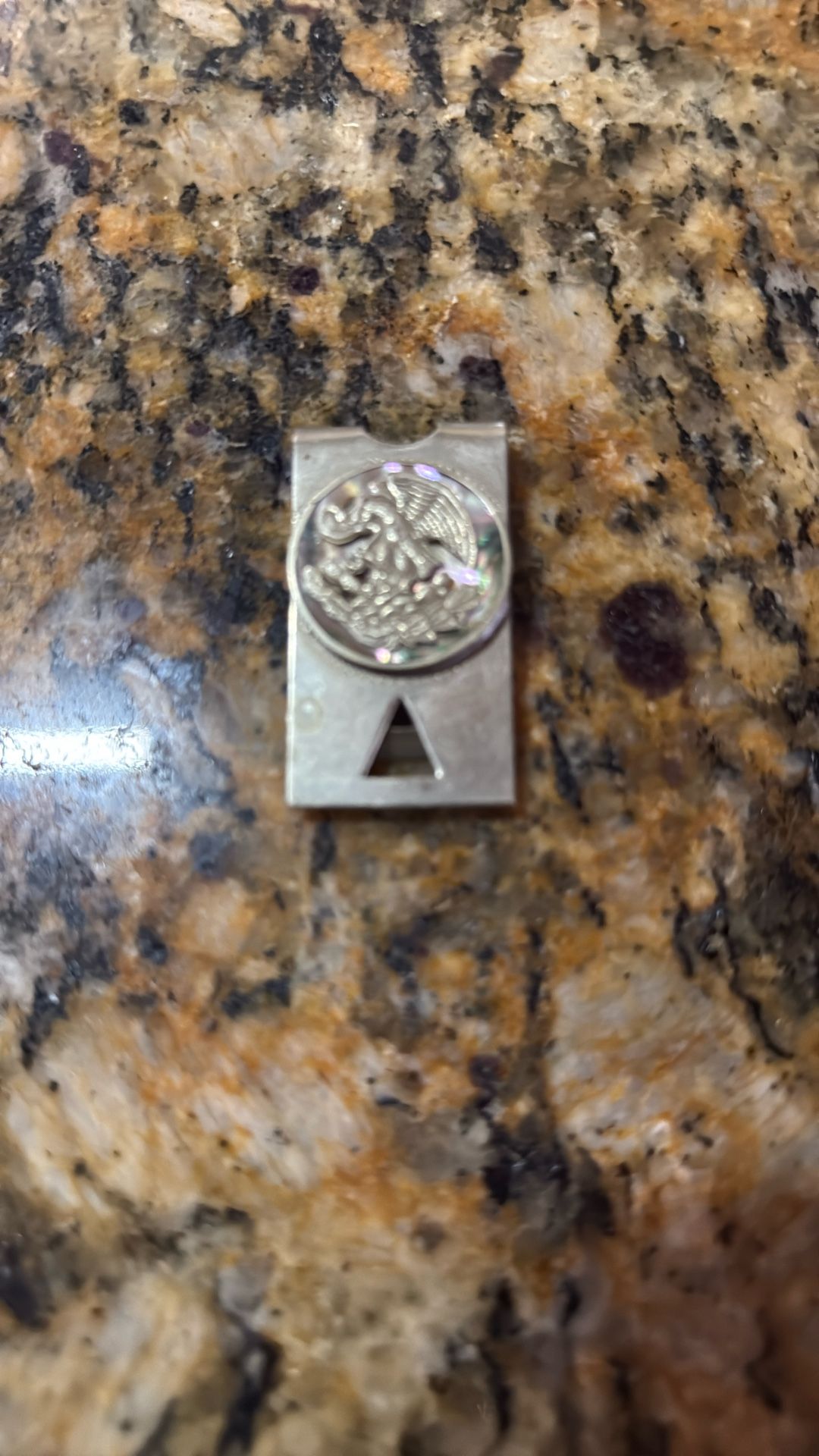 Vintage Mexico Sterling Silver Money Clip