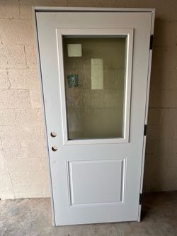 New entry door