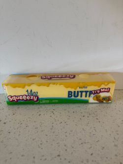 Squeezy Salted Butter Slime 14oz