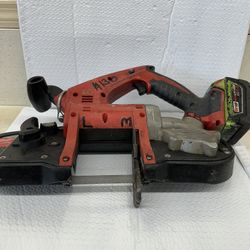 Milwaukee Band Saw With Battery 