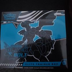 ($65) Below Asking Price Black Bolt Elite Trainer Box 