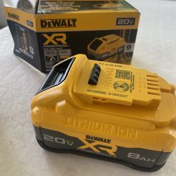 New Dewalt 20v Battery 8.ah Power Pack 