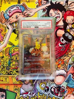 2023 Pokemon Sv-P JP Detective Pikachu #098 Detective Pikachu Returns Pre-Order PSA 10 Gem Mint