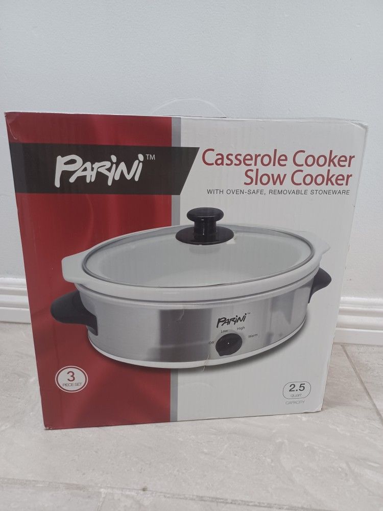 PARINI CASSEROLE COOKER (SLOW COOKER)