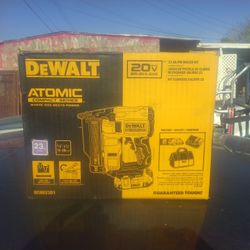 DEWALT 20V BRUSHLESS 23 GAUAGE PIN NAILER (DCN623D1) 