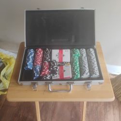 Poker Chips And Cards