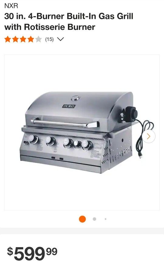 Built-in BBQ Grill