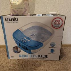 Footbath with Massaging Bubbles