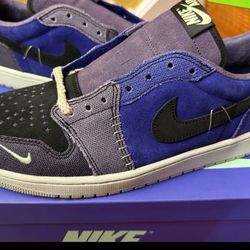 🔥Jordan 1 Retro Low OG Zion Williamson Voodoo Alternate Size M11 (IH2309-500)🔥