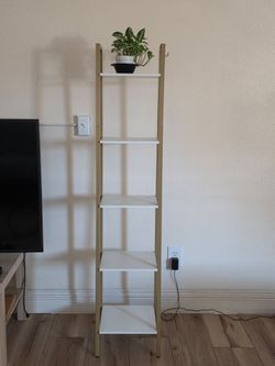 Ladder Shelf, Bookcase 5-Tier
