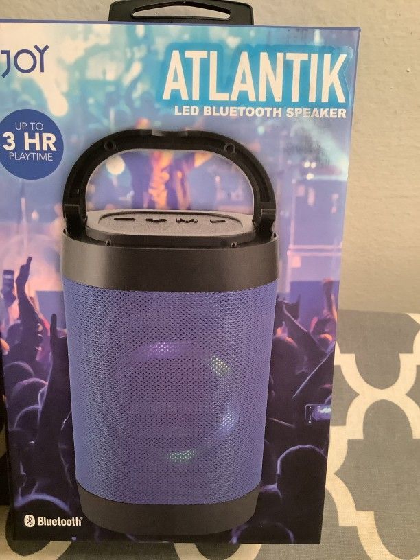 IJoy Atlantik LED Bluetooth Speaker Blue