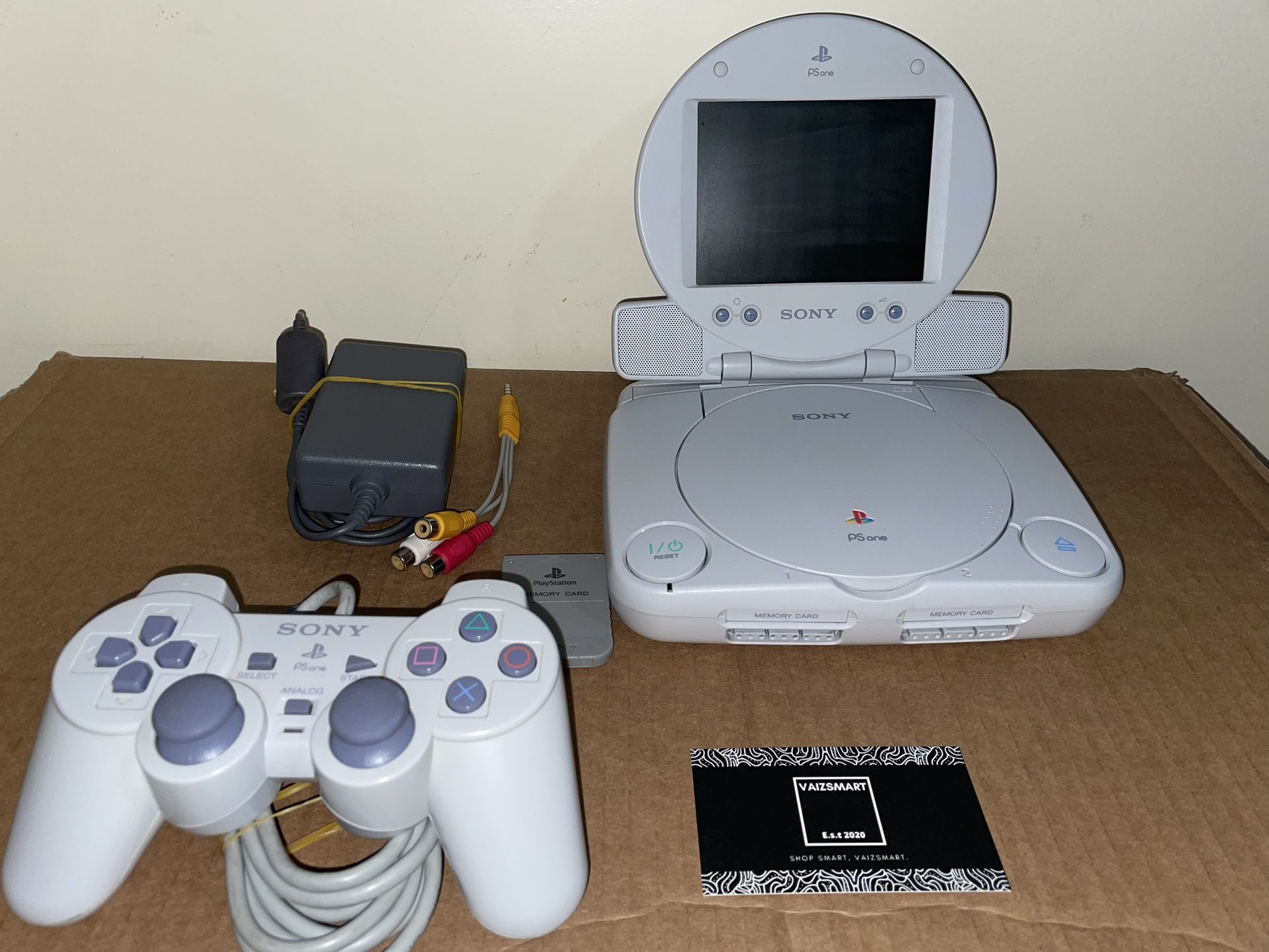 PlayStation 1 PS1 slim LCD Bundle