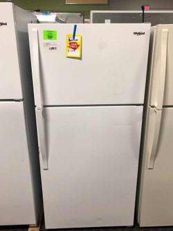 Whirlpool Top Freezer Refrigerator White W8VF6