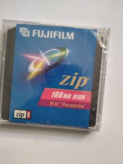 Fuji Zip 100mb disk Mac formatted