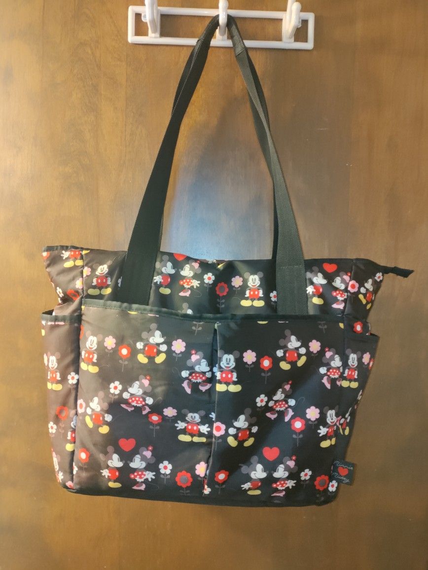 Disney Mickey & Minnie Mouse Tote/Purse/Diaper Bag!