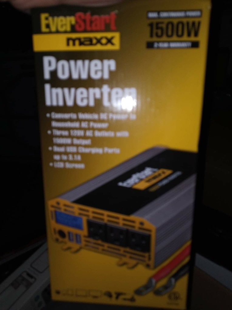 Everstart Maxx 1500w Power Inverter