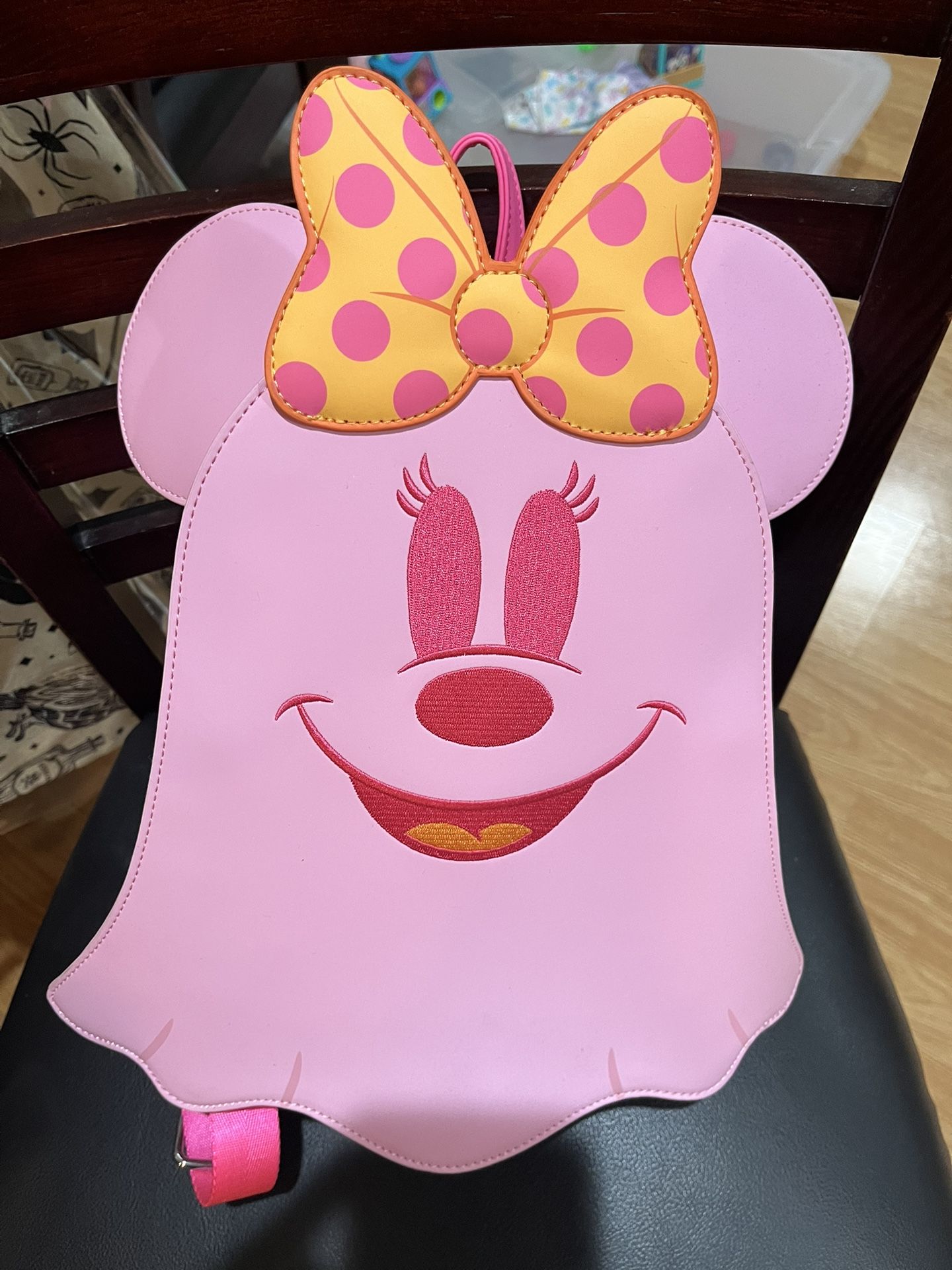 Loungefly Bag Pastel Ghost Minnie Glow In The Dark