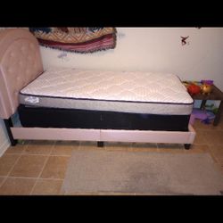 Pink Twin Size Bed