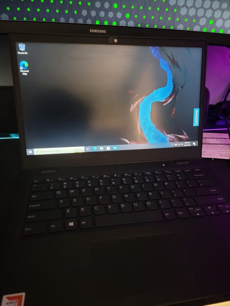 Lenovo 14" Windows Laptop Water Resistant