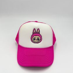 Pink Monster LABUBU Trucker Hat