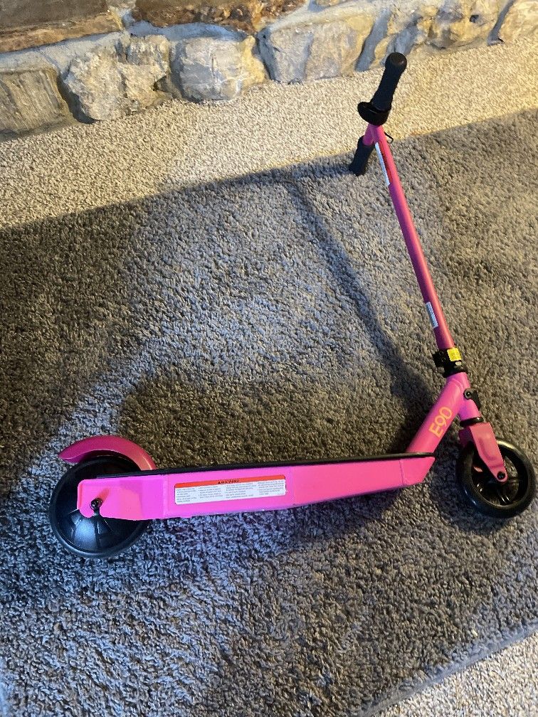 Pink Electric Scooter