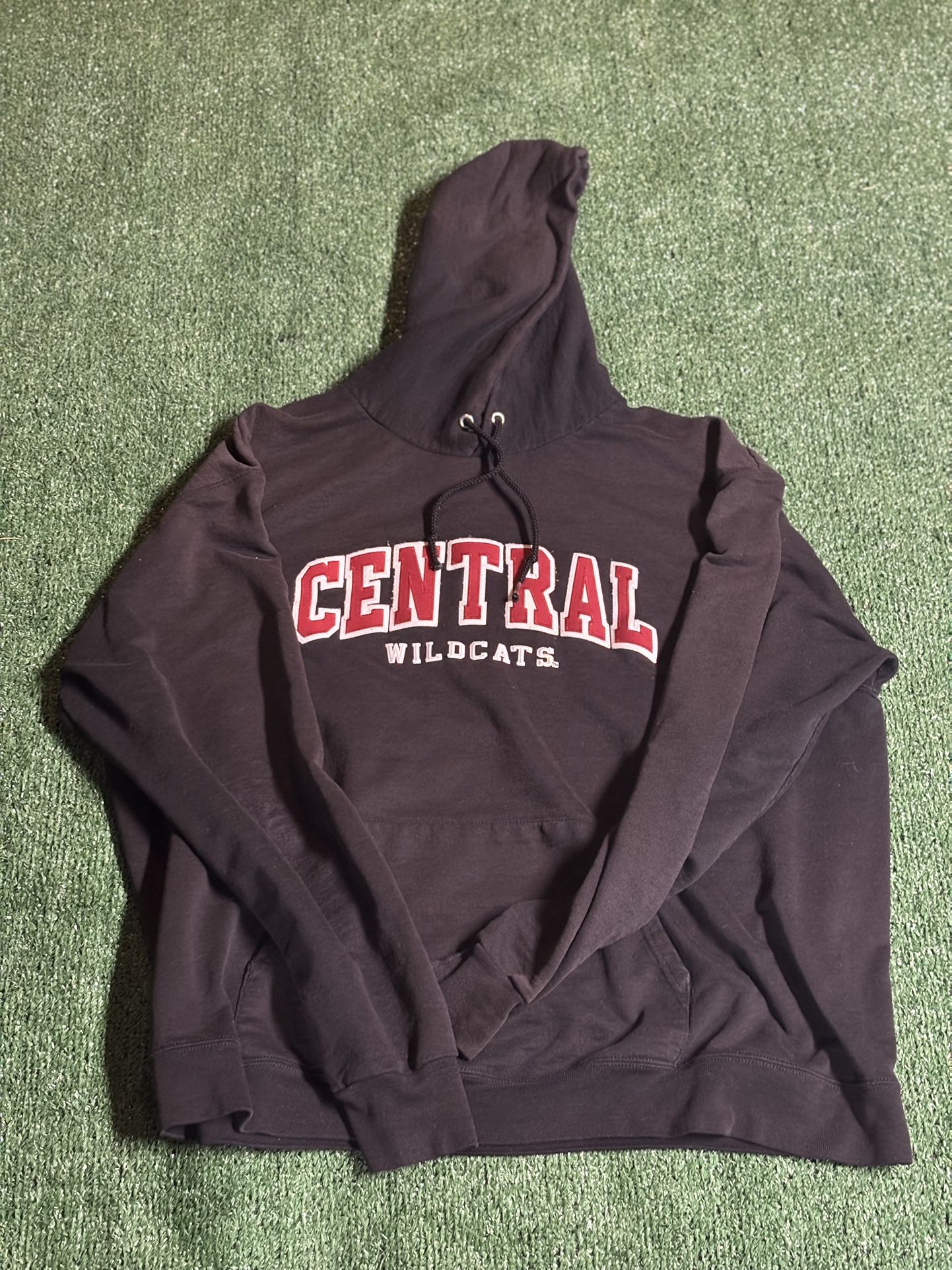 Vintage Central Wildcats College Hoodie