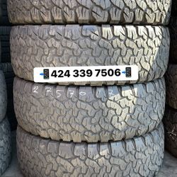 Vendo Un Set De Llanta LT265/70R17 Marca BFgoodrich 