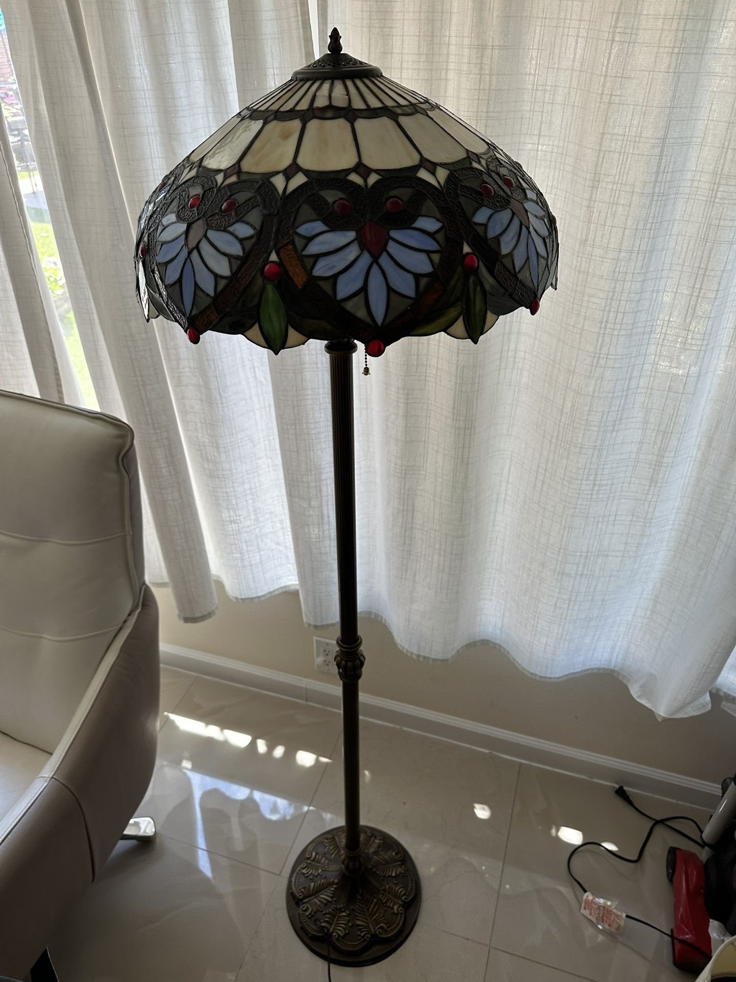 Tiffany Art Deco Vintage Floor Lamp