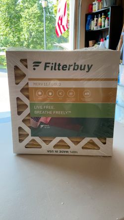 $18 Four (4) NEW Furnace & HVAC Air Conditioner Filters Four (4) New Filters In Original Packaging 12x12x1 Filterbuy $18