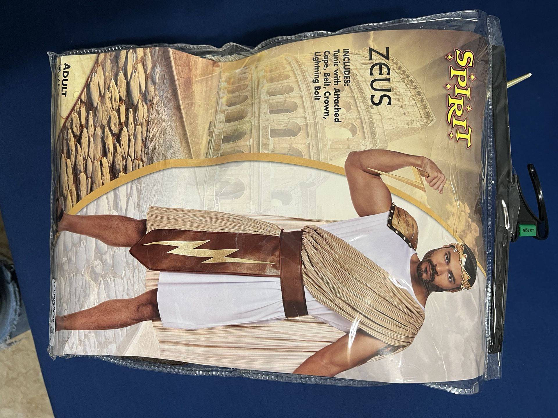 Zeus (Greek God) Men’s Halloween Costume