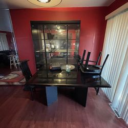 China Cabinets / Dining Room Table With Chairs 