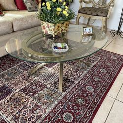 Side Tables (2) Glass