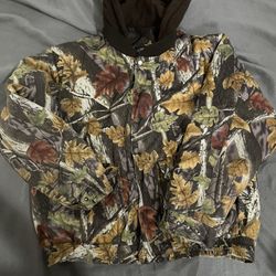 Men’s Large Leaf Camo Jacket