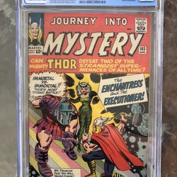 Journey Into Mystery #103 (1964) CGC 8.0 — 1st Enchantress and Executioner 