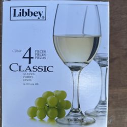 Libbey 4 Count. 14 Oz