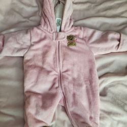 2 Baby Girl Snowsuite 